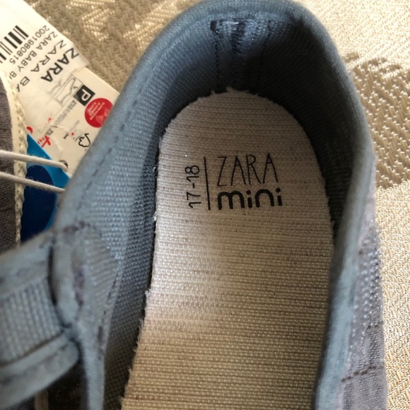 ZARA MINI COTTON SHOES Sz 6-9 - Picture 8 of 14